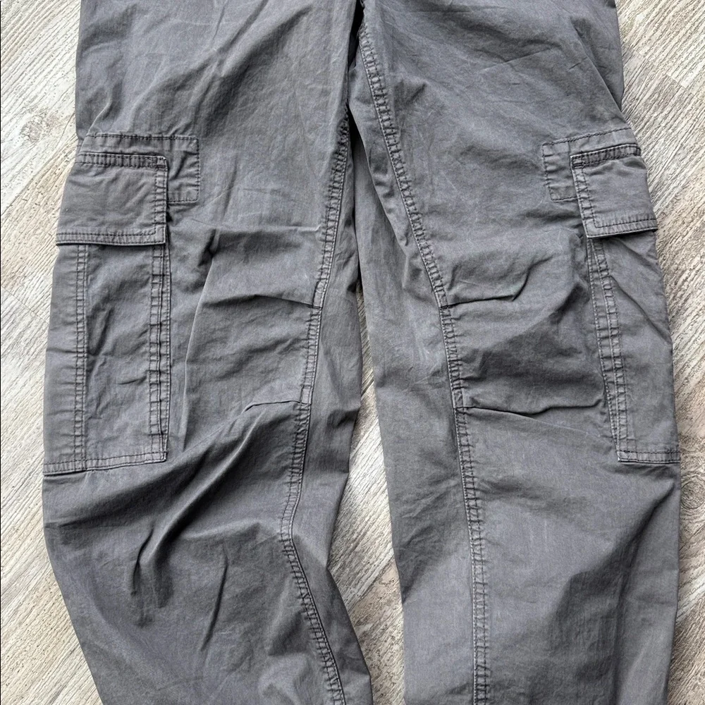 Garage Women's Harlowe Charcoal Parachute Cargo Pant~XS - Picture 10 of 12
